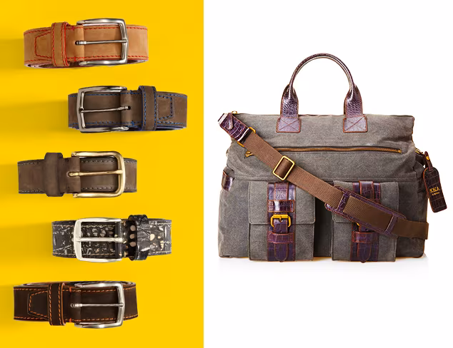 Extra Details: Bags & Belts at MYHABIT