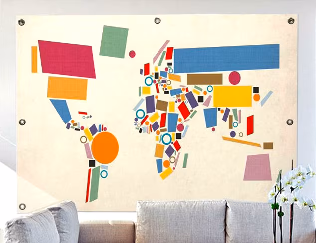 Map Murals at MYHABIT