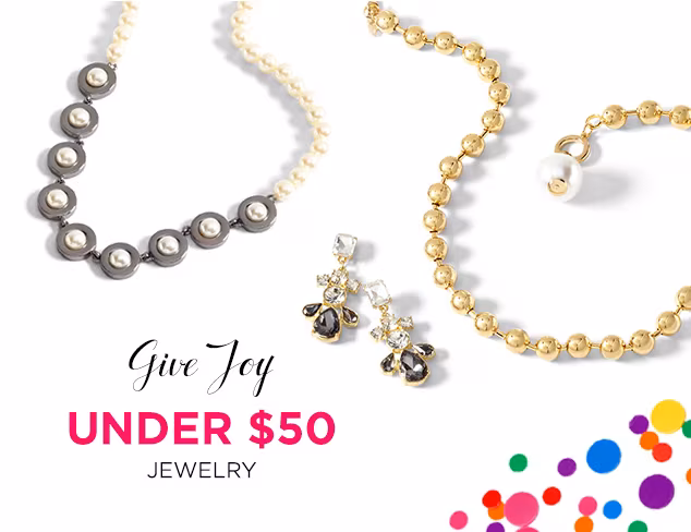 Under $50: Jewelry Gifts at MYHABIT