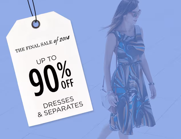 Up to 90% Off: Dresses & Separates at MYHABIT