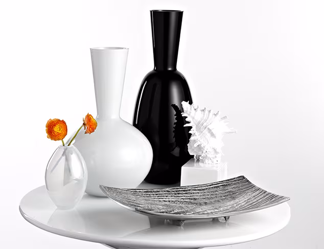 Hollywood Glam: Black & White Accents at MYHABIT
