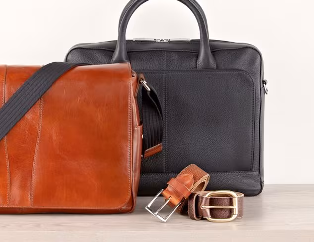 In With the New: Leather Goods at MYHABIT