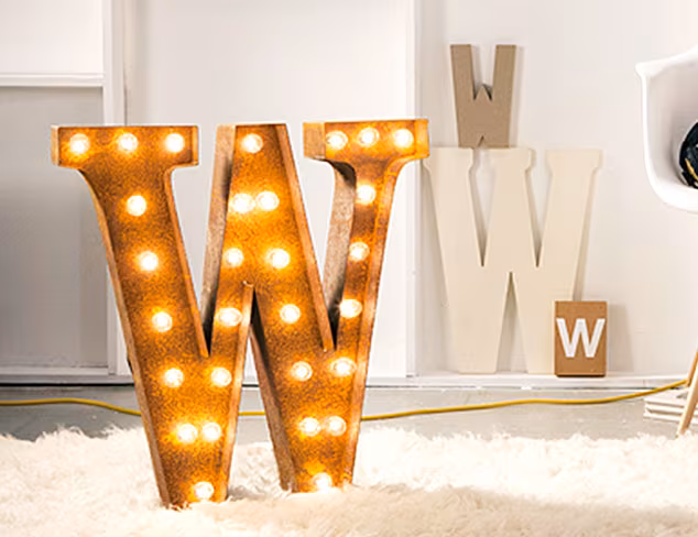 New Markdowns: Vintage Marquee Lights at MYHABIT