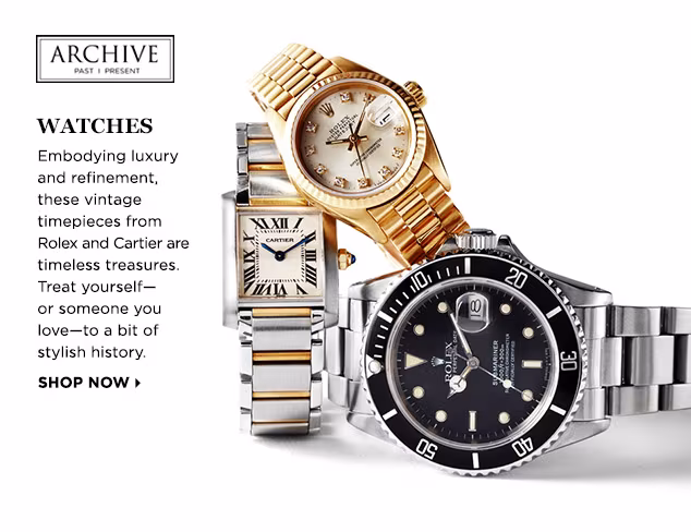 ARCHIVE: Watches for Him & Her at MYHABIT