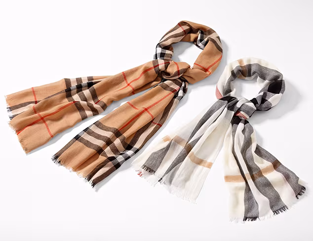 Burberry Scarves at MYHABIT