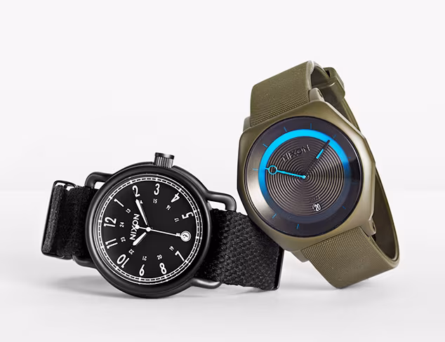 Watches feat. Nixon at MYHABIT