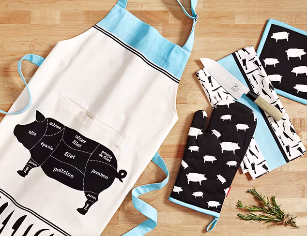 Aprons & Towels feat. Rue Monmartre at MYHABIT