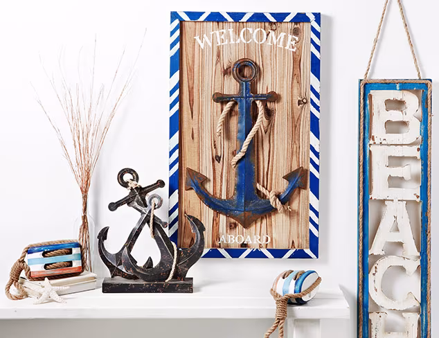 Coastal Living: Nautical Décor at MYHABIT