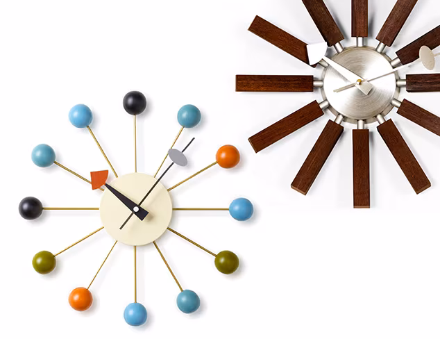 Spring Time: Mid-Century Modern Clocks at MYHABIT