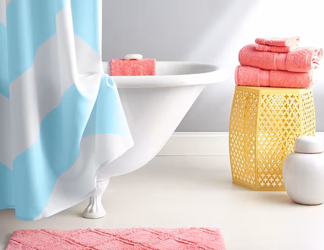 Spring Update: Pastels for the Bathroom at MYHABIT