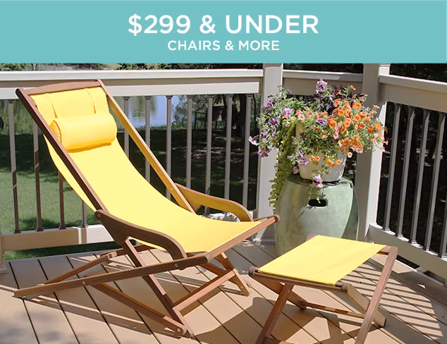 $299 & Under Lounge Chairs & More at MYHABIT