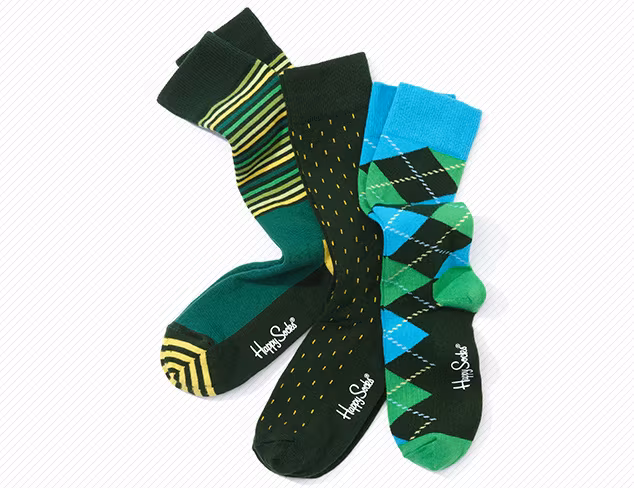 Casual Socks feat. Happy Socks at MYHABIT