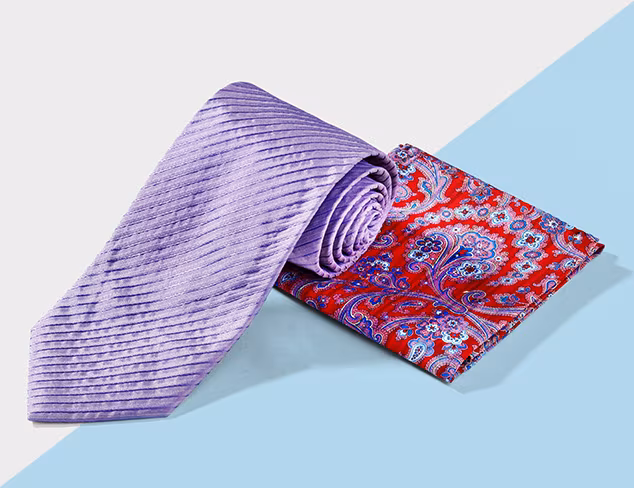 Designer Ties & Pocket Squares feat. Daniel Dolce at MYHABIT