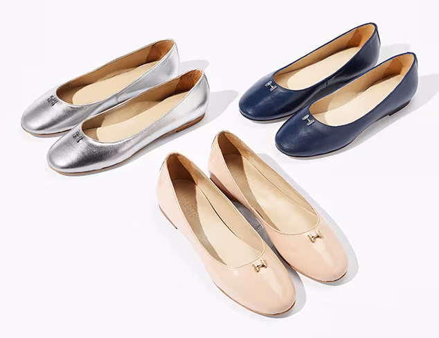 New Arrivals Flats feat. Halston Heritage at MYHABIT