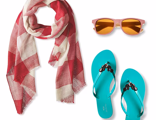 Beach Bound Accessories at MYHABIT