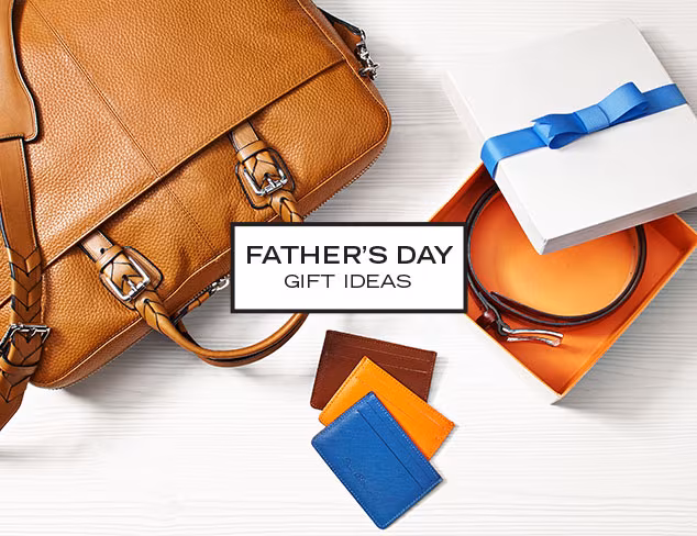 Father's Day Gifts Luxe Leather Goods at MYHABIT