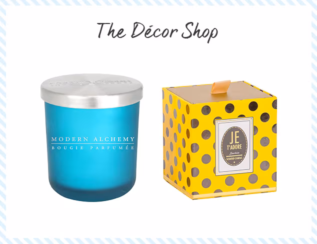 The Décor Shop Candles, Scents & Candleholders at MYHABIT