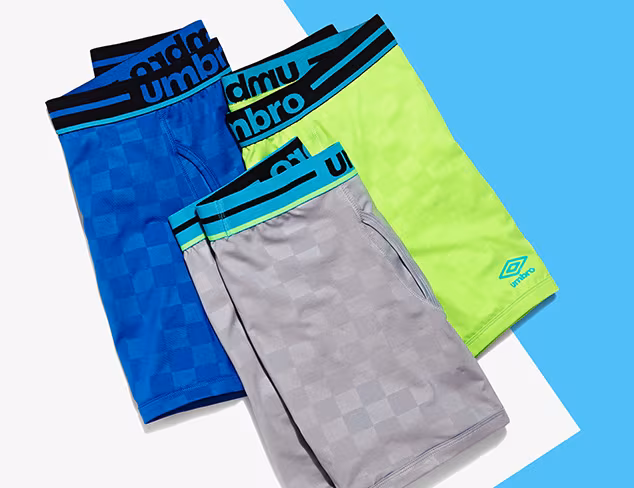 $8 & Up Underwear feat. Umbro at MYHABIT
