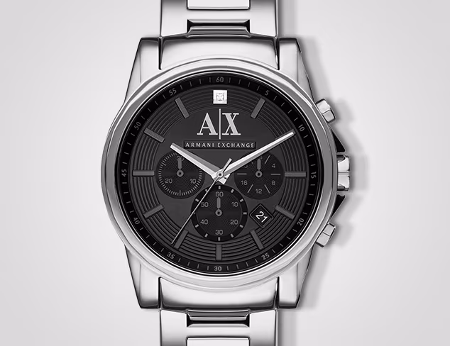 Designer Watches feat. Armani at MYHABIT