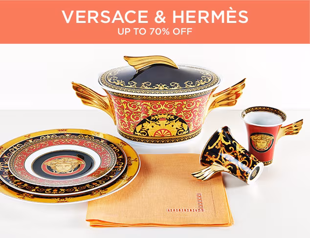 Up to 70 Off Versace & Hermès at MYHABIT