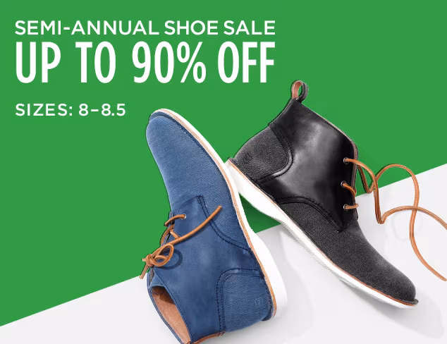 Up to 90 Off Shoes by Sizes at MYHABIT