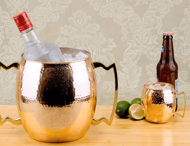 Decadent Decanters Metallic Barware at MYHABIT