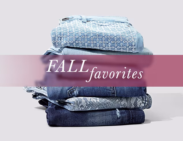 Fall Favorites Denim at MYHABIT