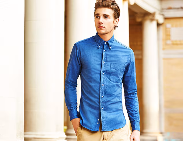 A Fall Essential Button-Up Shirts at MYHABIT