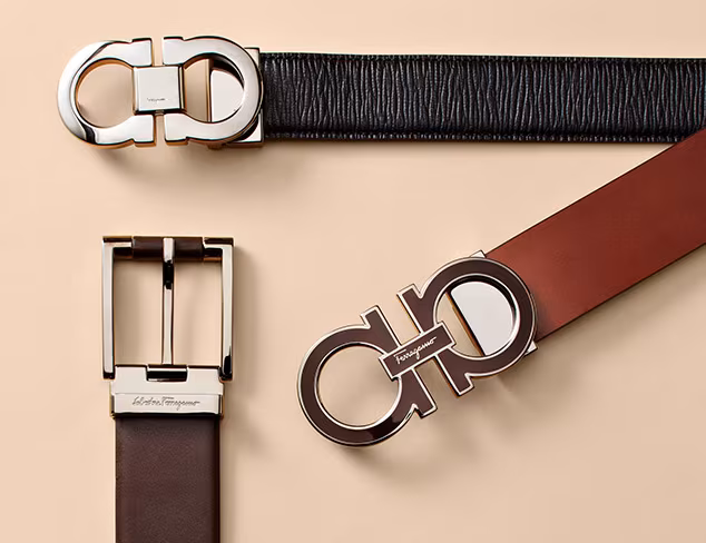 Designer Belts feat. Salvatore Ferragamo at MYHABIT
