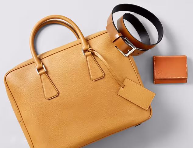Handsome Accents Bags, Belts & More at MYHABIT
