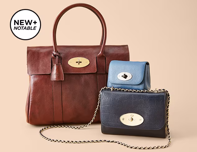 New & Notable Mulberry Handbags at MYHABIT
