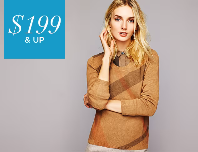 $199 & Up Designer Sweaters & Outerwear at MYHABIT