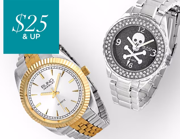 $25 & Up Statement Watches at MYHABIT