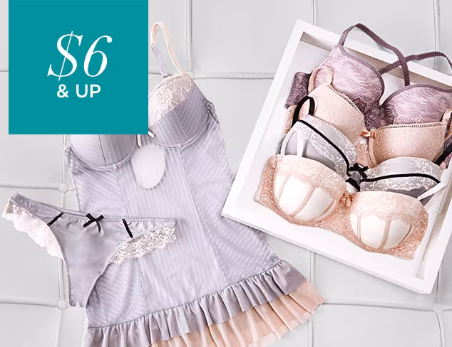 $6 & Up Sophie B Intimates at MYHABIT