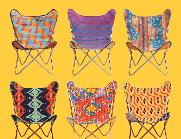 Kantha Chairs & Kilim Furniture at MYHABIT