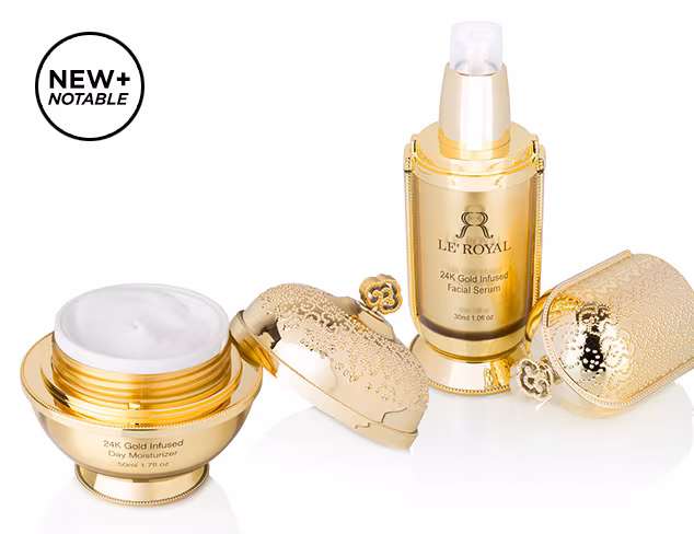 New & Notable LE' ROYAL 24K Gold Collection at MYHABIT