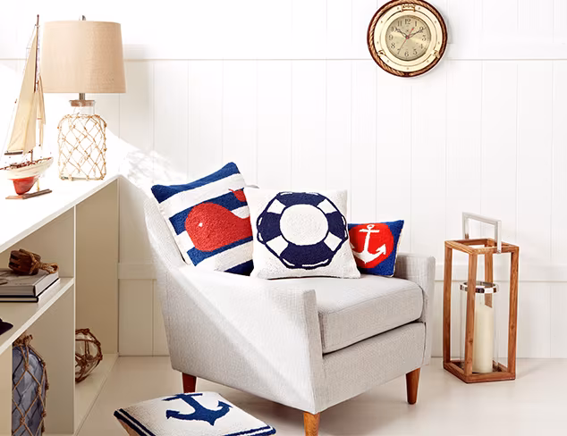Coastal Living Nautical-Inspired Décor at MYHABIT