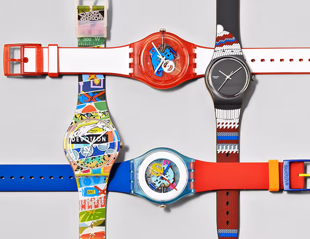 Sporty Watches feat. Swatch at MYHABIT
