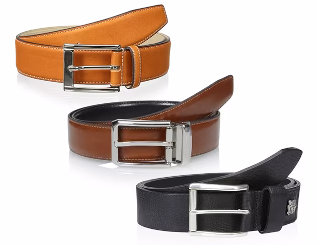 Belts feat. Steve Madden at MYHABIT