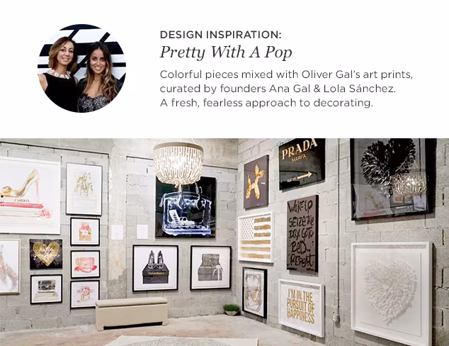 Colorful Picks from The Founders of Oliver Gal at MYHABIT