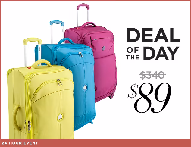 Deal of the Day DELSEY Paris Trolley at $89 at MYHABIT
