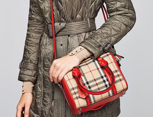 Designer Handbags feat. Burberry at MYHABIT