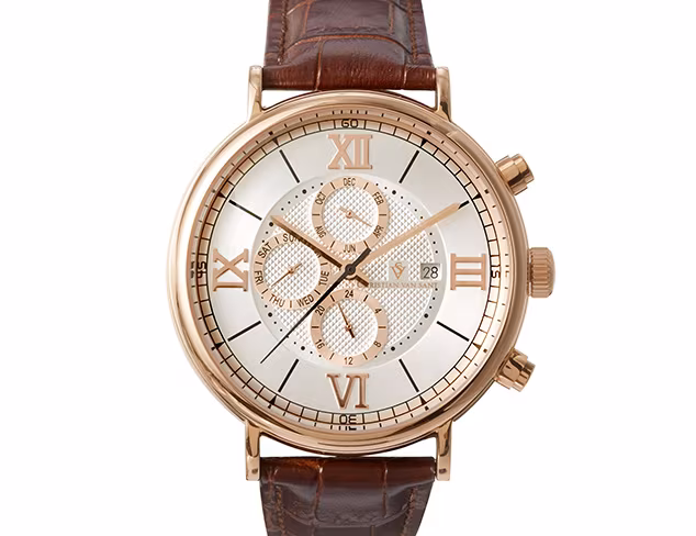 Watches with Leather & Canvas Bands at MYHABIT