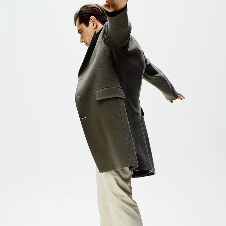 Paul Smith London Epsom Wool and Cashmere-blend Coat