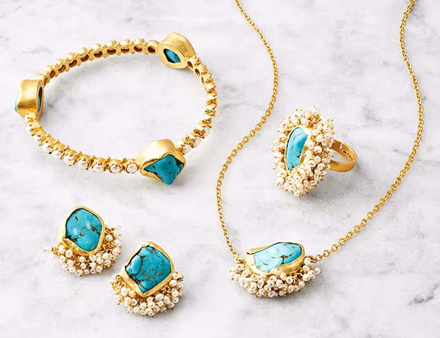 Pearl Kissed Jewelry by Zariin at MYHABIT