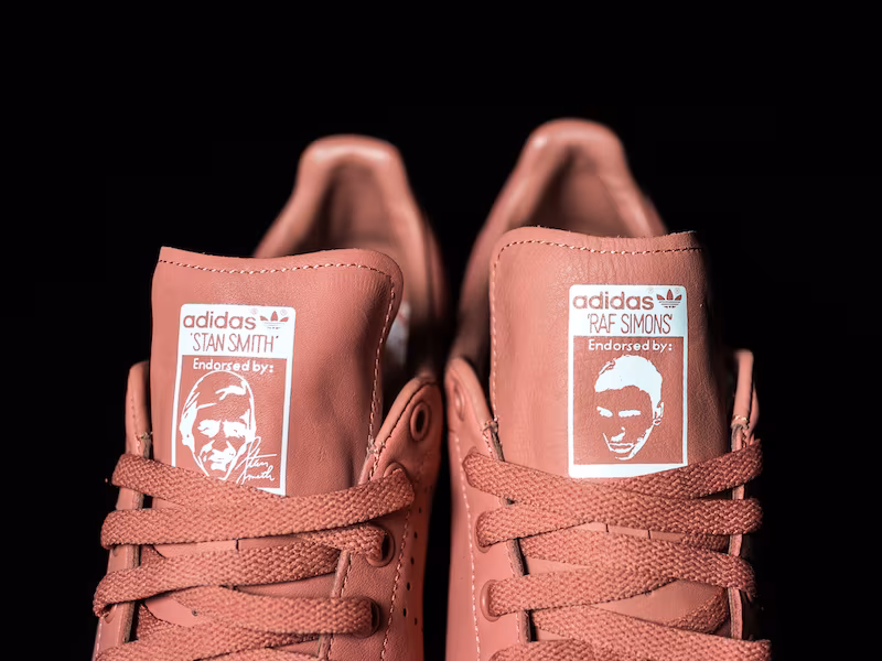 Raf Simons x adidas Stan Smiths in Ash Pink_6