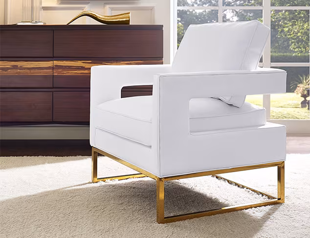 Geometric & Metallic Modern Furniture at MyHabit
