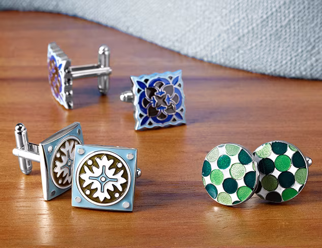 Unique Cufflinks feat. L2 by Loma at MyHabit