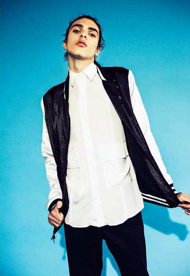 Underwater Love White Milano + Highsnobiety 3.paradis Oversized Silk Crepe Shirt