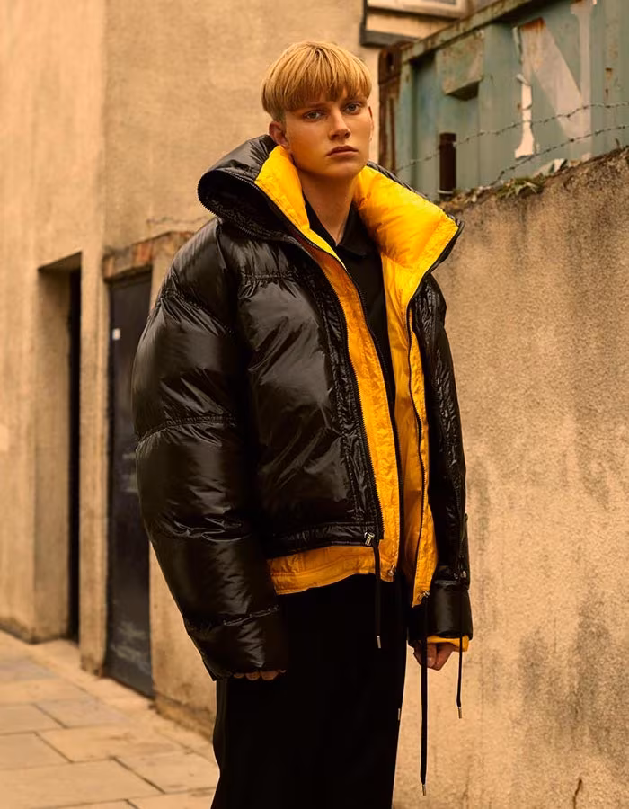 Raf Simons Double Layered Down Puffa Jacket